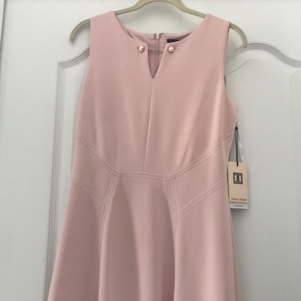 Pink Ivanka Trump dress